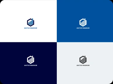 Auctus Magnum logo composition