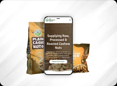 Edmonton Food Co smartphone mockup