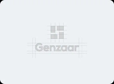 Genzaar logo lineart