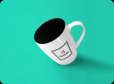 Genzaar brand mockup