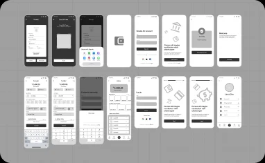 Hi-fidelity wireframe