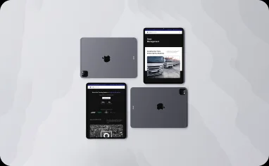 iPad mockup