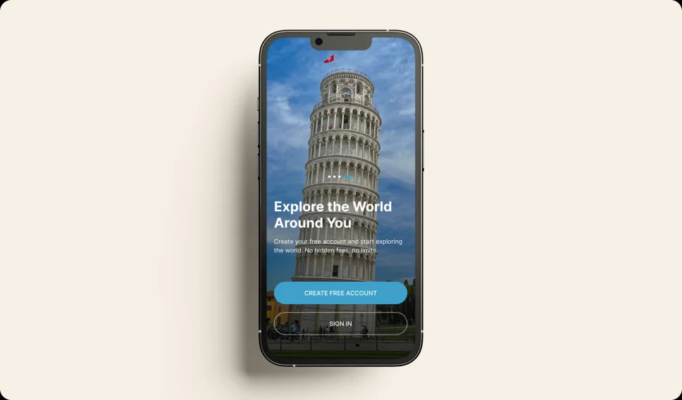 Travel Free mockup 2